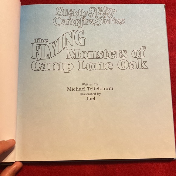 Very RARE and hard to find! Slightly Scary Campfire Stories hardback book - Picture 4 of 6